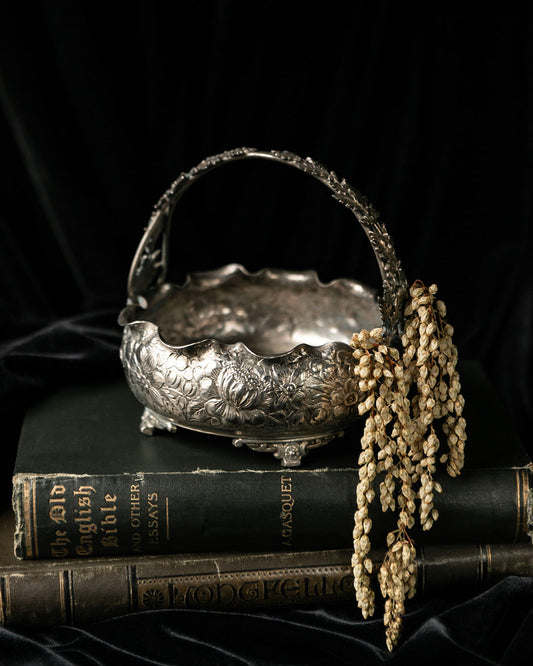 Antique Silver Basket
