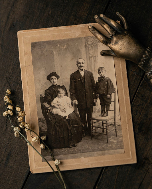 Large Antique Cabinet Card