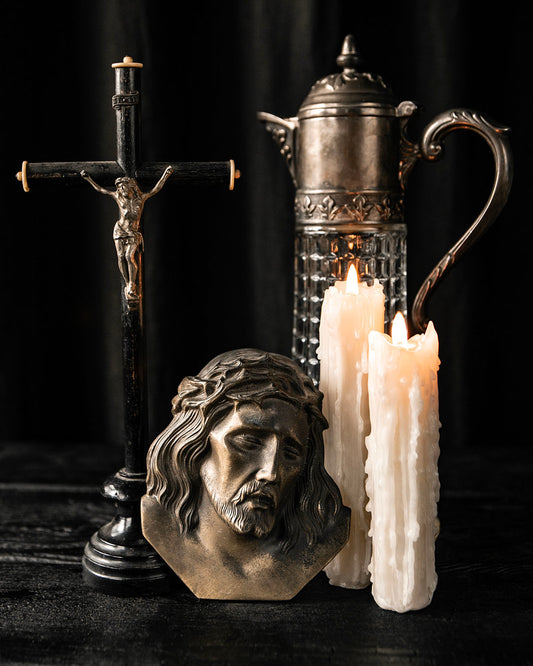 Antique Casket Plaque