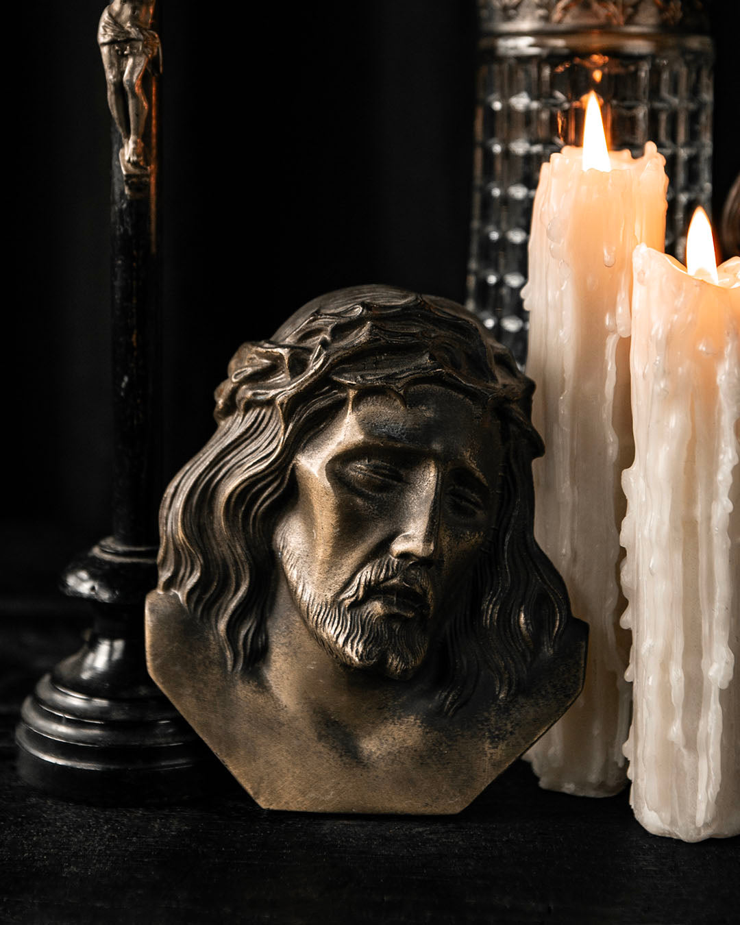 Antique Casket Plaque