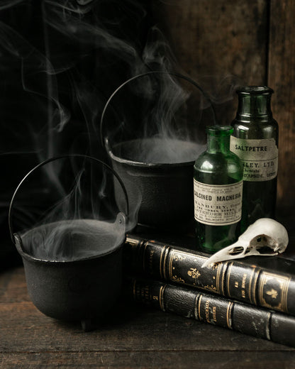 Vintage Cast Iron Cauldron