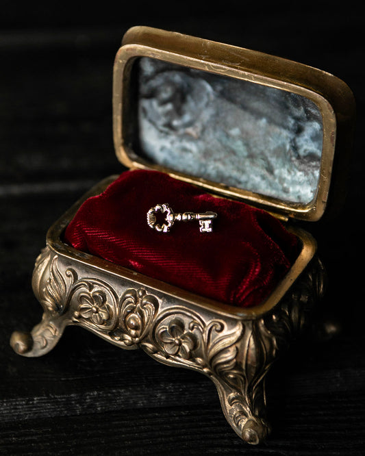 Skeleton Key Brooch