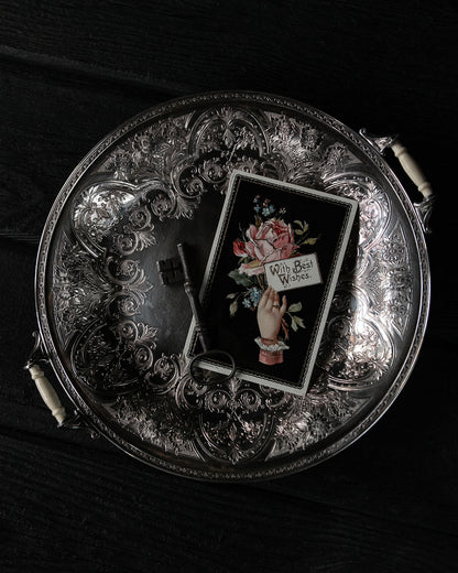 Silver Plated Ornate Dish