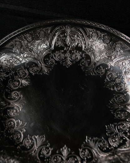 Silver Plated Ornate Dish