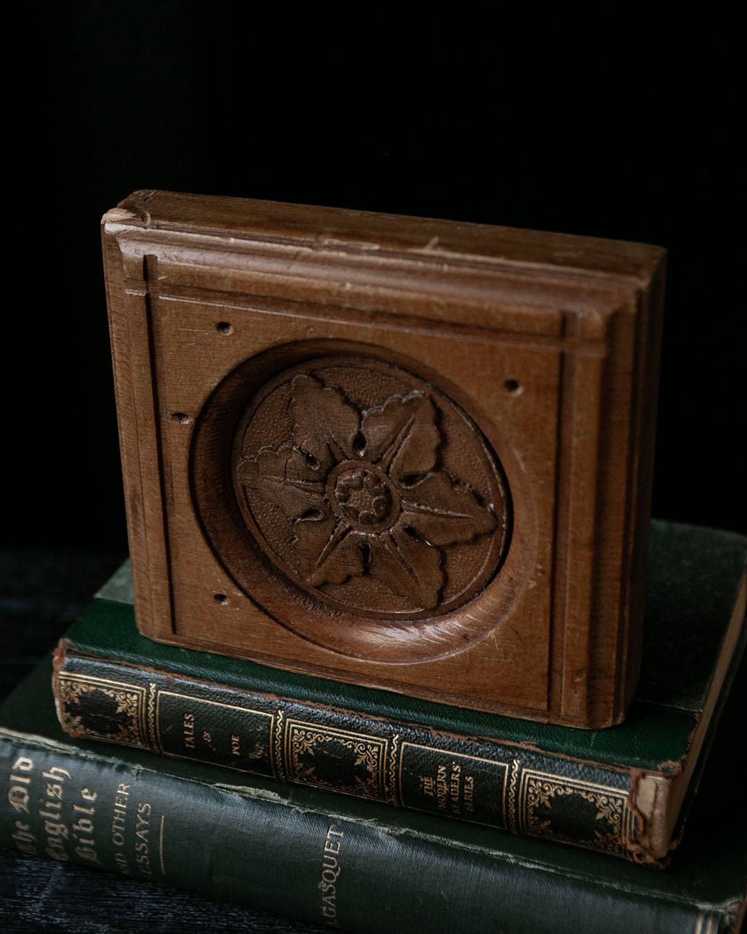 Antique Wooden Plaque