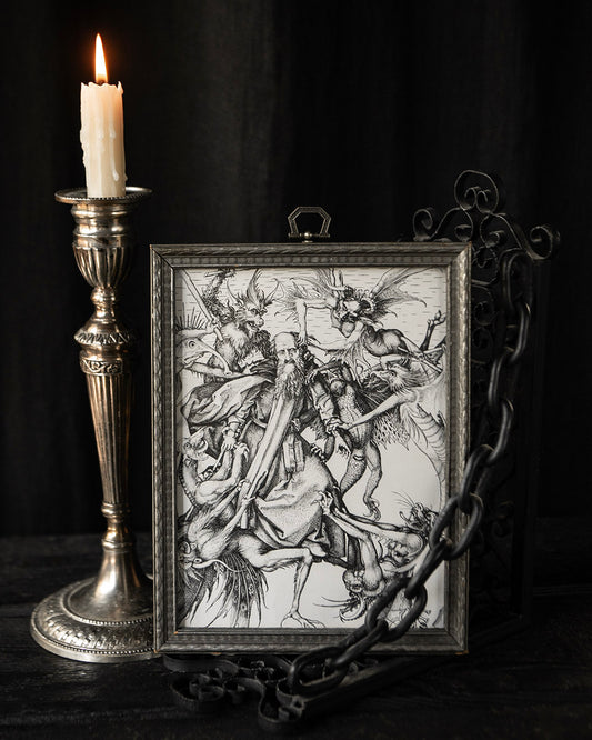 Antique Frame & Print