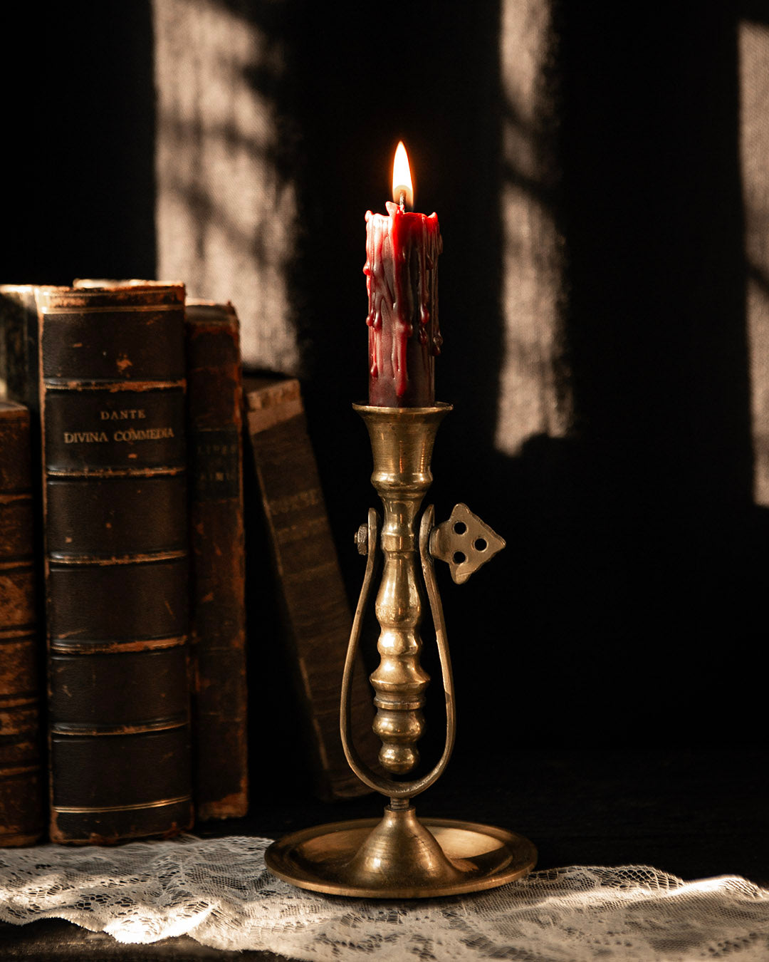 Antique Brass Candlestick