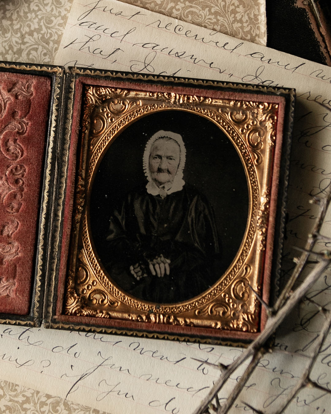 Antique Ambrotype in Case