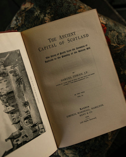 The Ancient Capital of Scotland Book