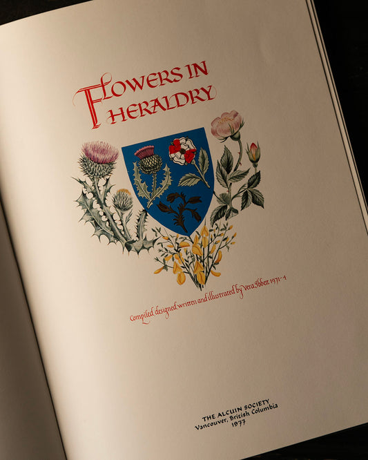 Flowers in Heraldry Book