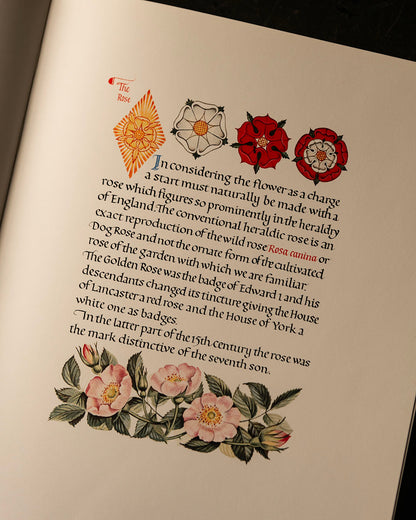 Flowers in Heraldry Book