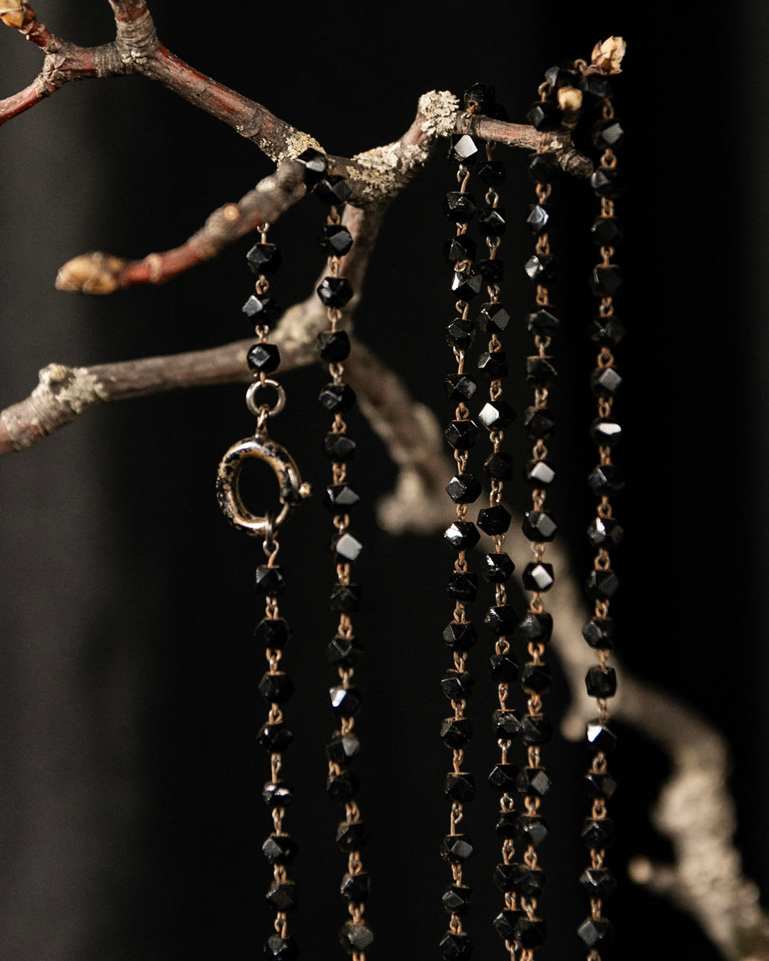 Antique Mourning Necklace
