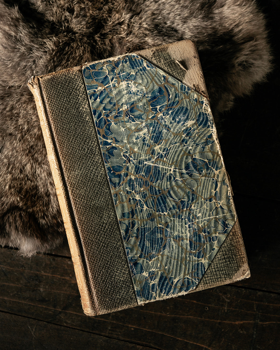 Antique Scott's Works Book