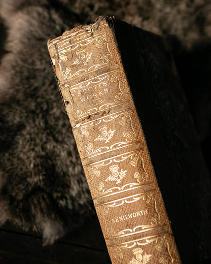 Antique Scott's Works Book