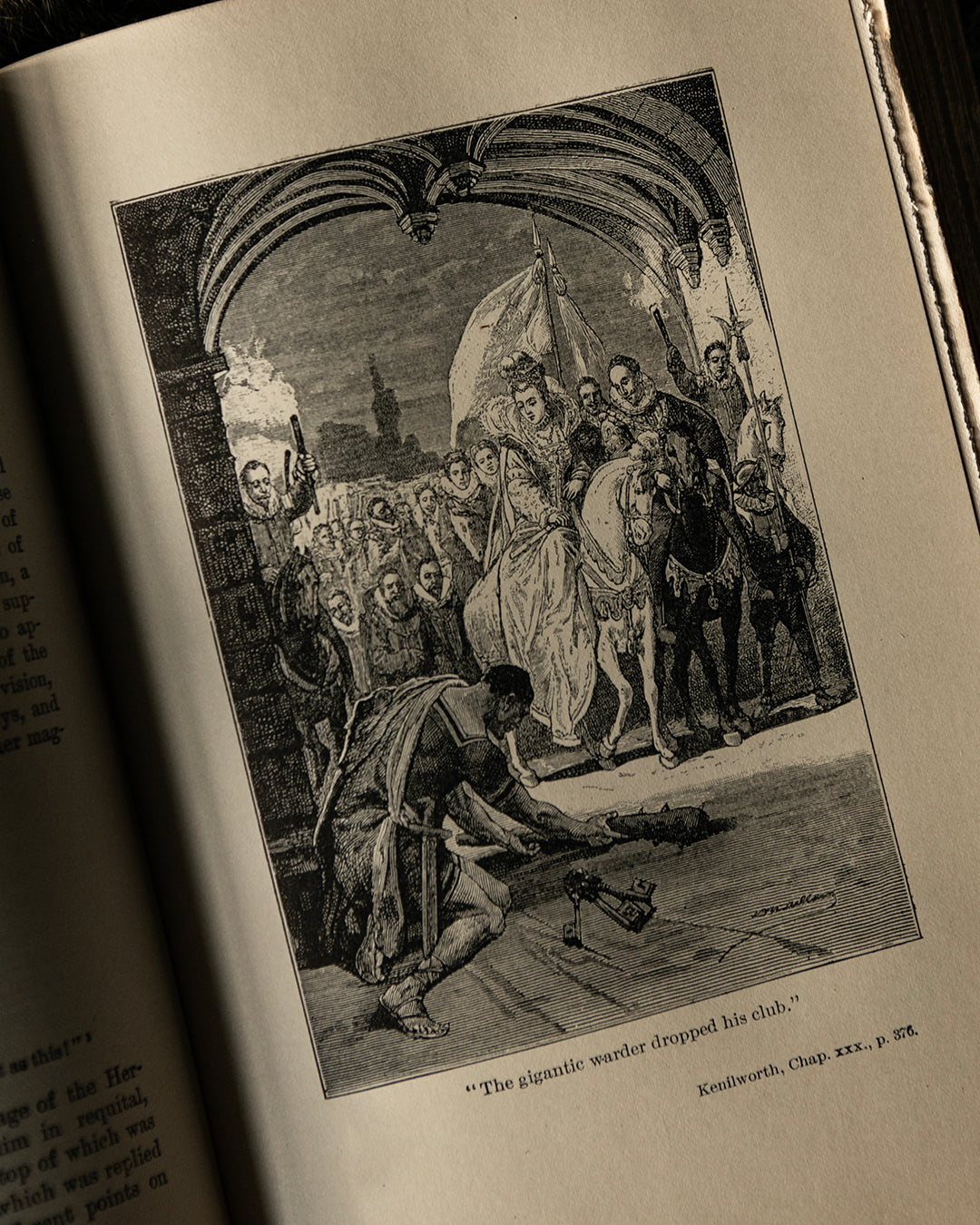 Antique Scott's Works Book
