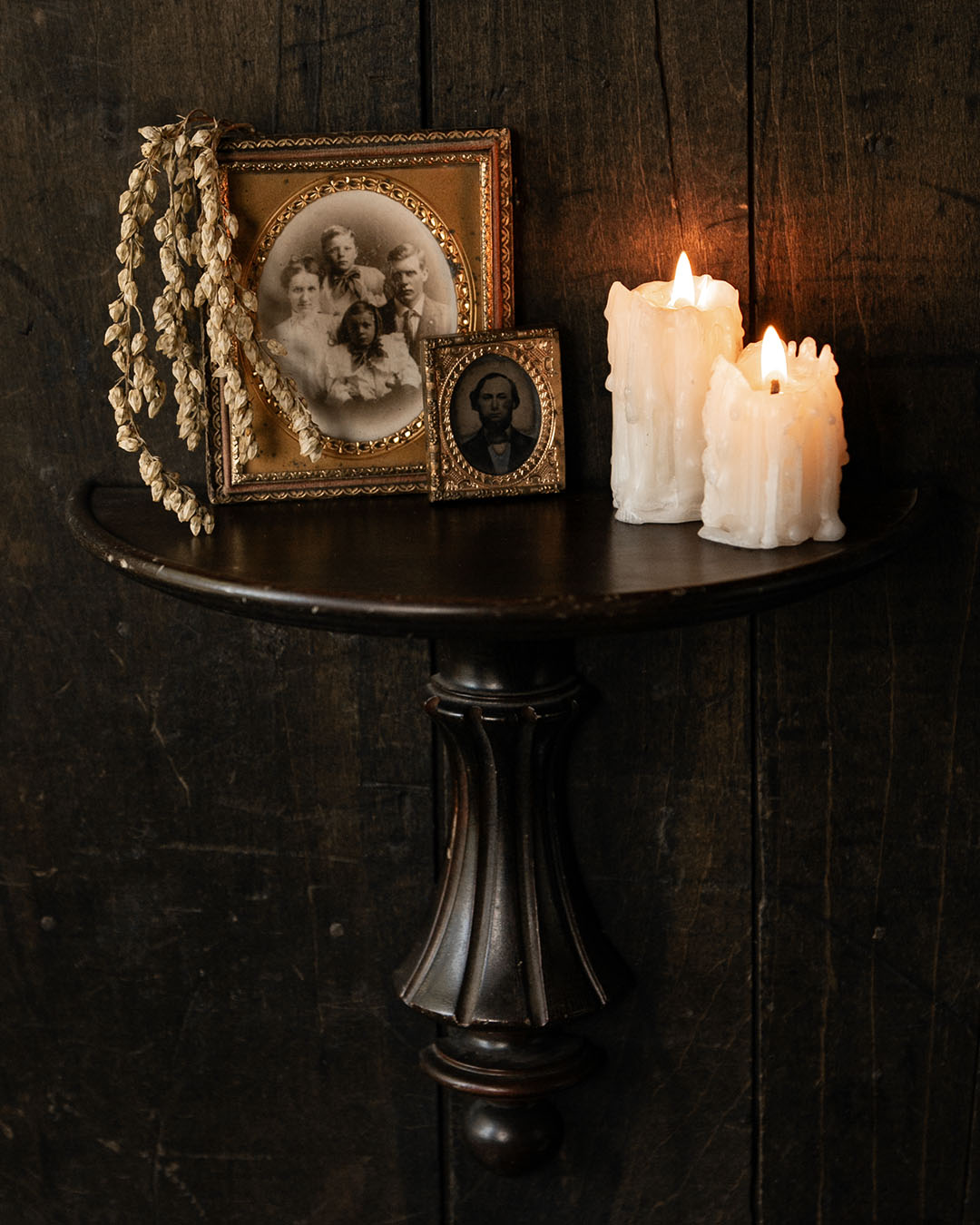 Vintage Sconce Shelf