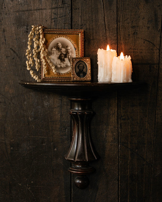 Vintage Sconce Shelf