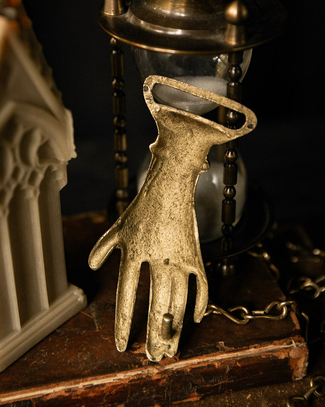 Vintage Brass Hand Buckle