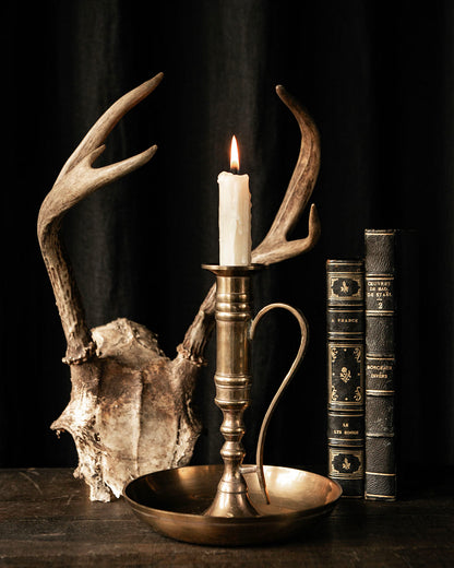 Chamberstick Candle Holder