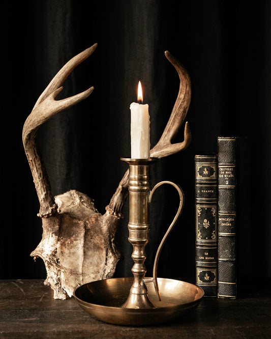 Chamberstick Candle Holder