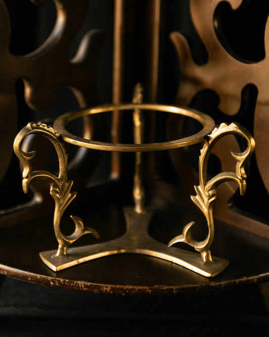 Brass Crystal Ball Holder