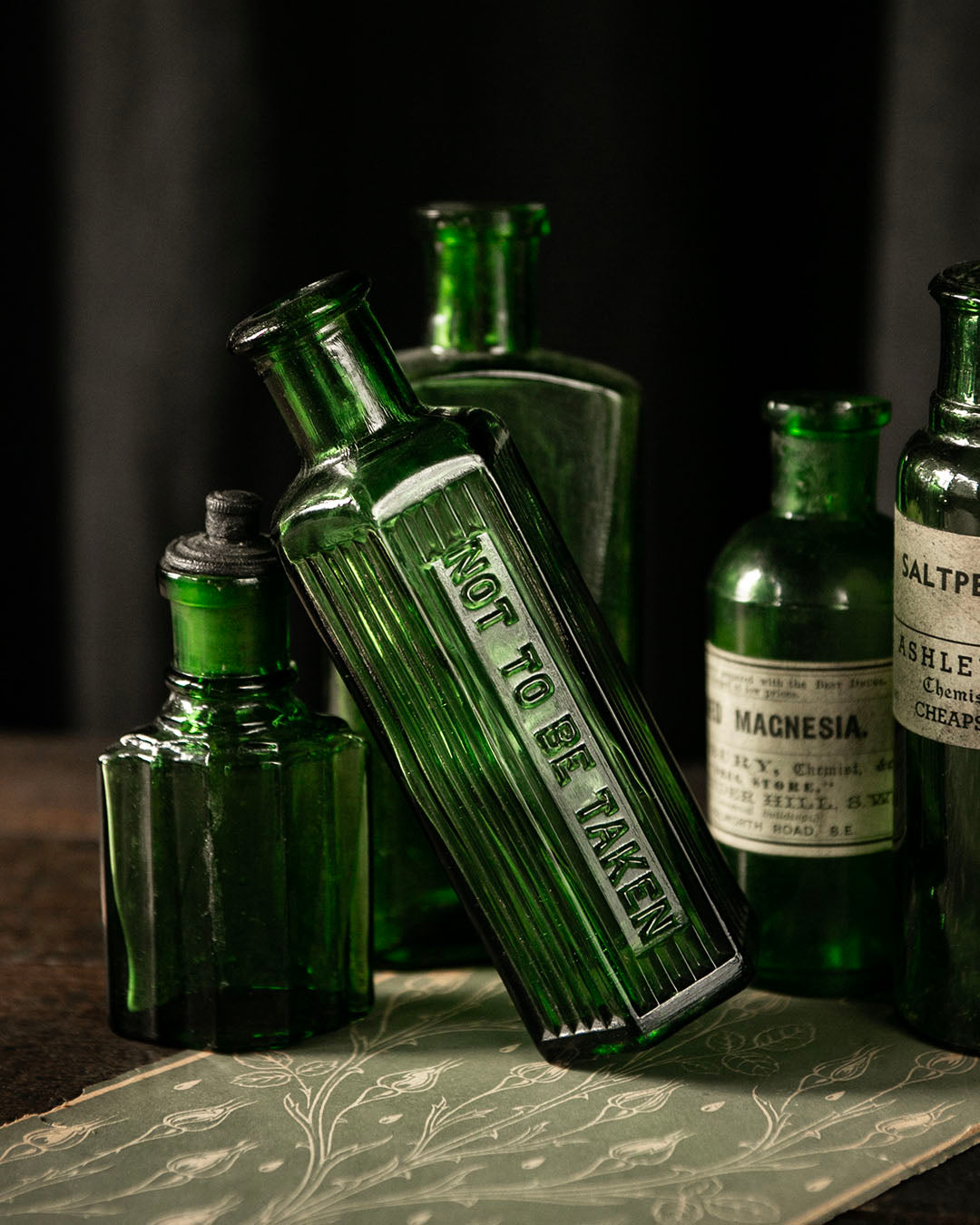 Antique Poison Bottle