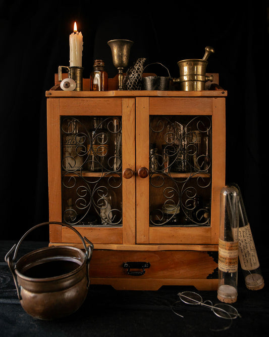 Vintage Apothecary Cabinet