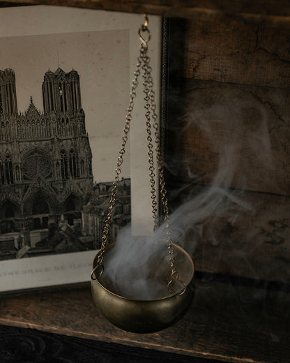 Vintage Brass Incense Holder