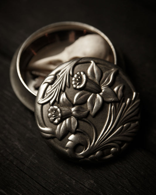 Vintage Pewter Trinket Dish