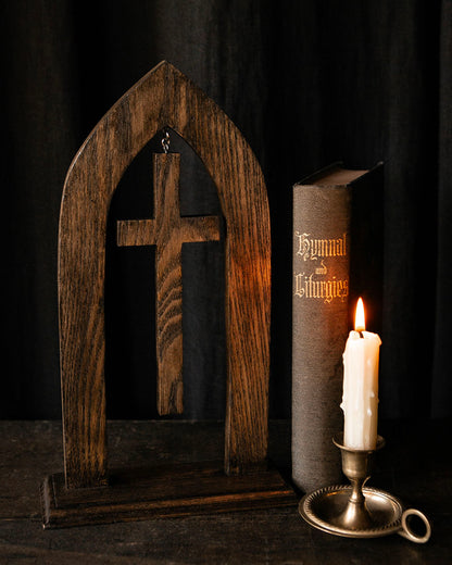 Wooden Hanging Crucifix