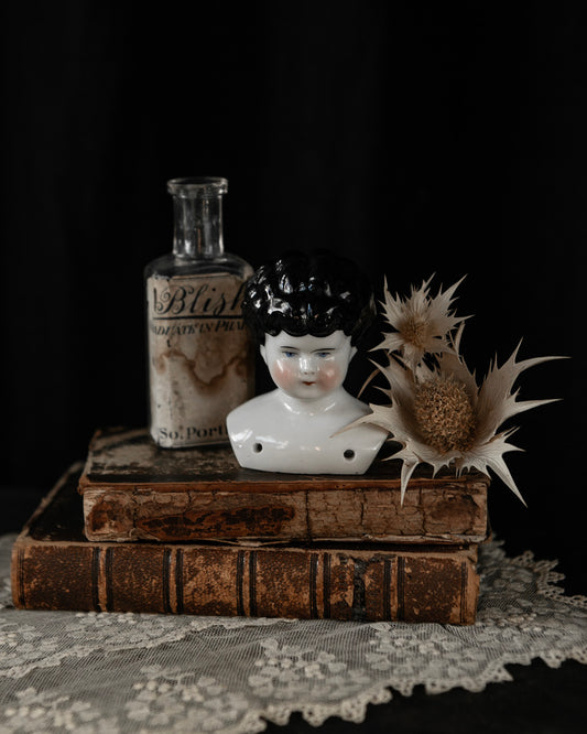 Antique Porcelain Doll Head