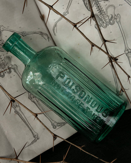 Antique Poison Bottle