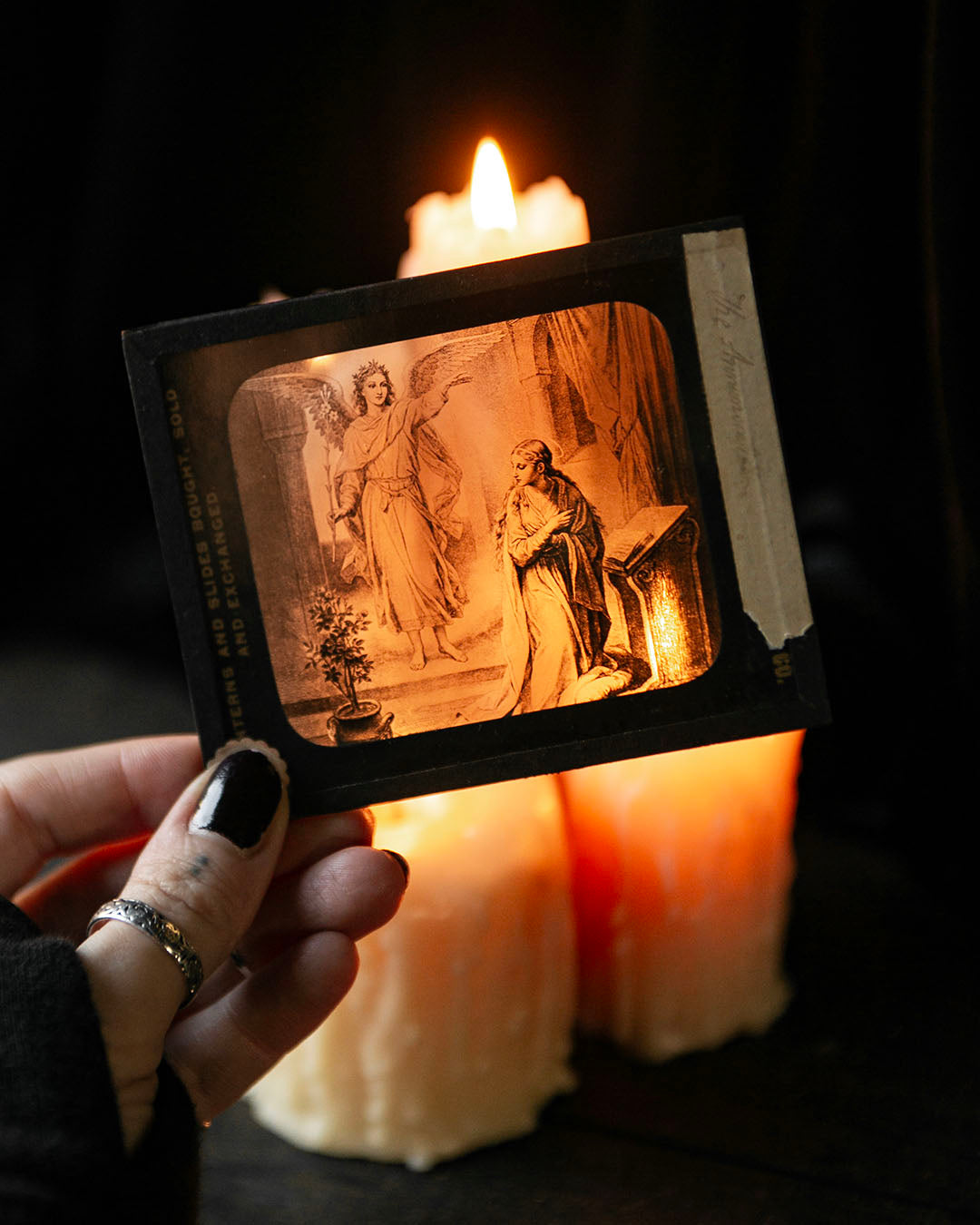 Antique Magic Lantern Slide