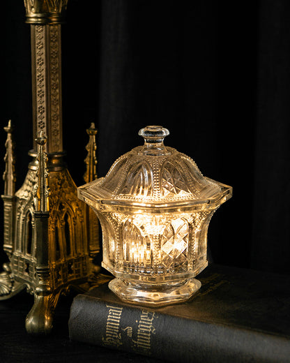 Gothic Glass Jar