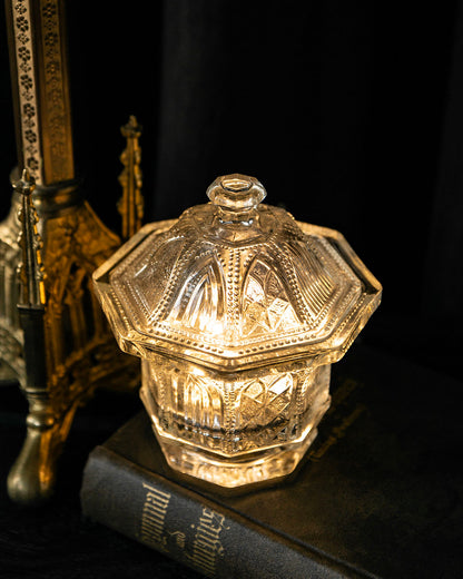 Gothic Glass Jar