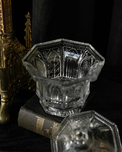 Gothic Glass Jar