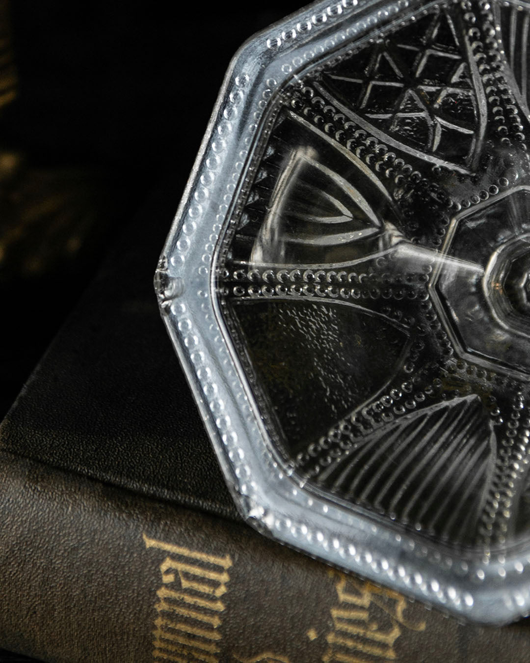 Gothic Glass Jar