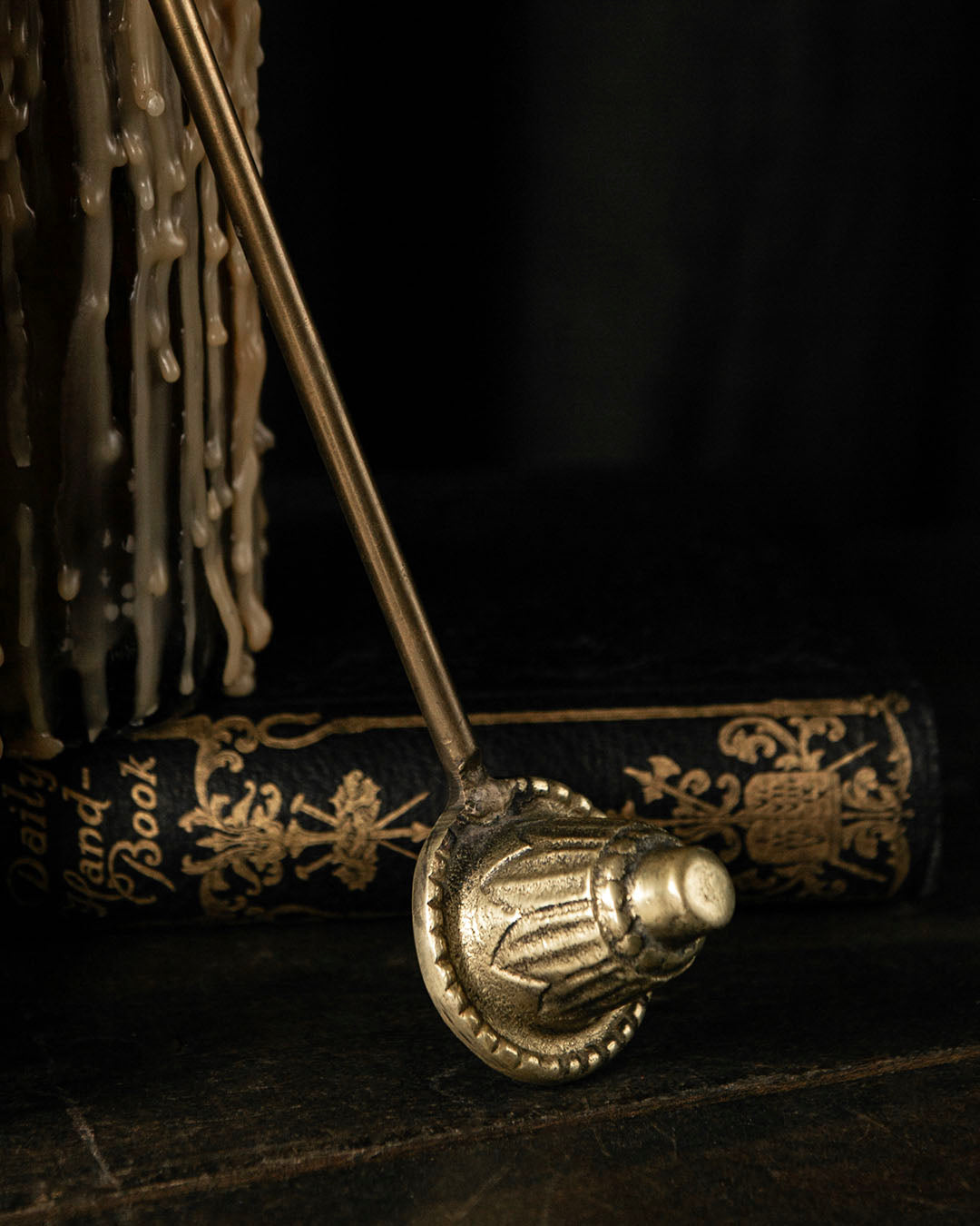 Brass Candle Snuffer