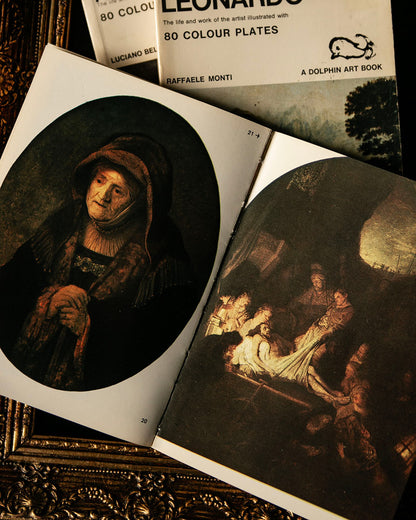 Rembrandt, Leonardo & Michelangelo Books