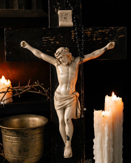 Large Antique Crucifix