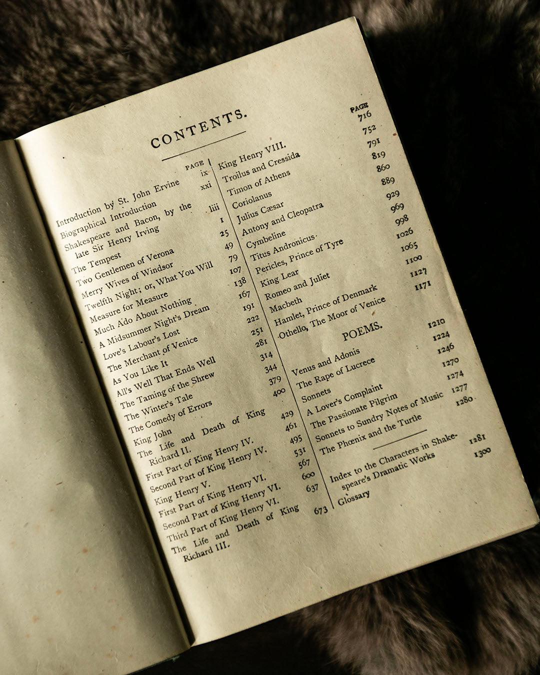 The Complete Works of Wiliam Shakespeare