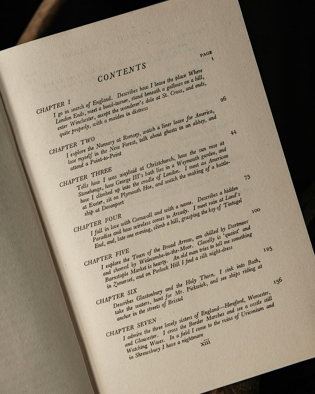 In Search of England Book