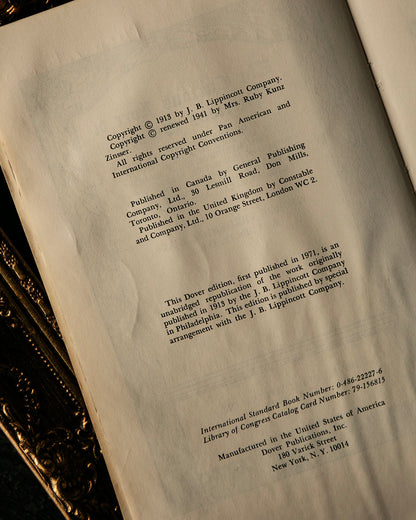 The Curious Lore of Precious Stones