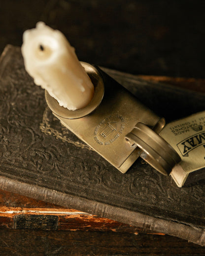 Matchbox Holder Candlestick