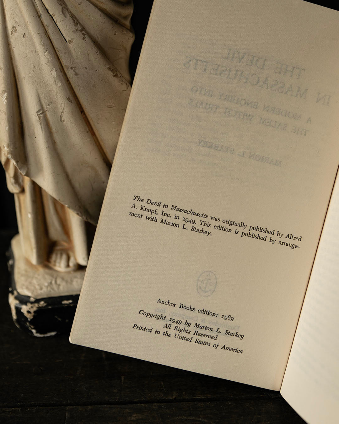 The Devil in Massachuetts Book