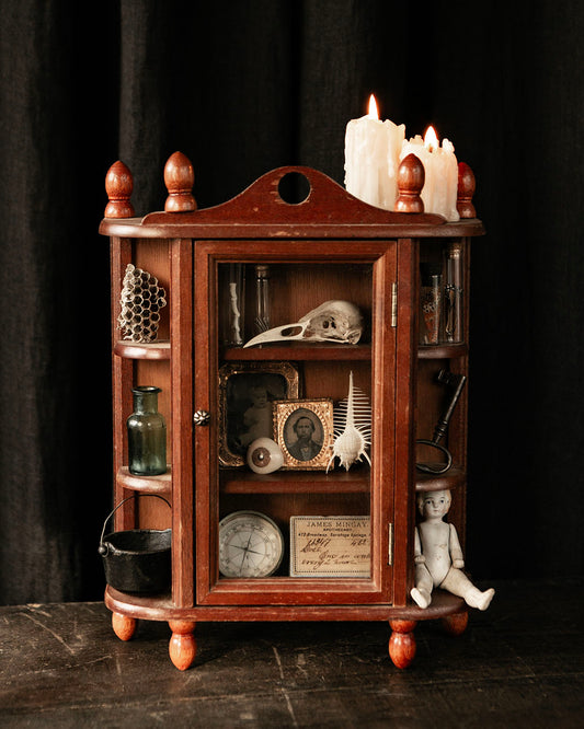 Vintage Curio Cabinet