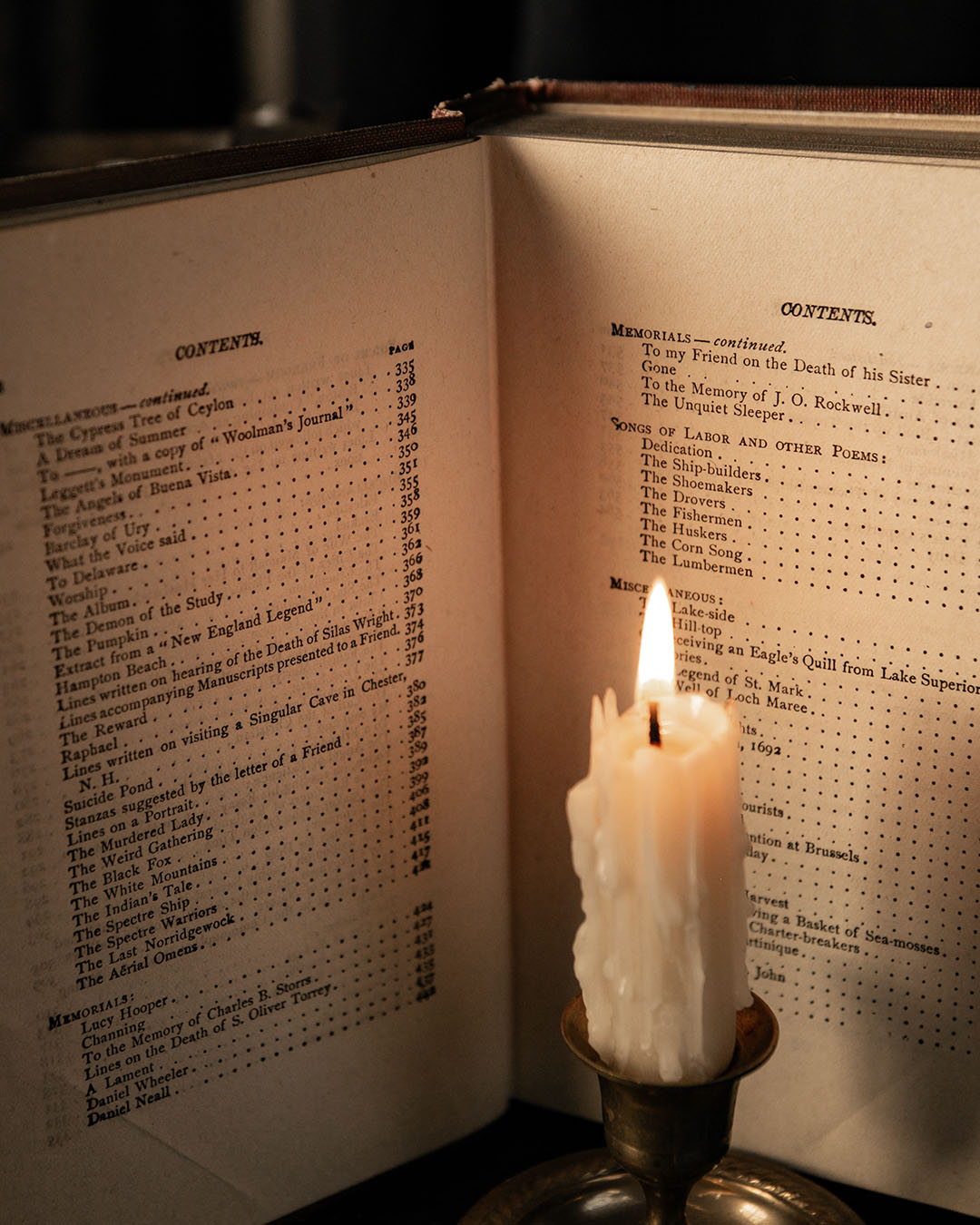 Poems, Whittier Book