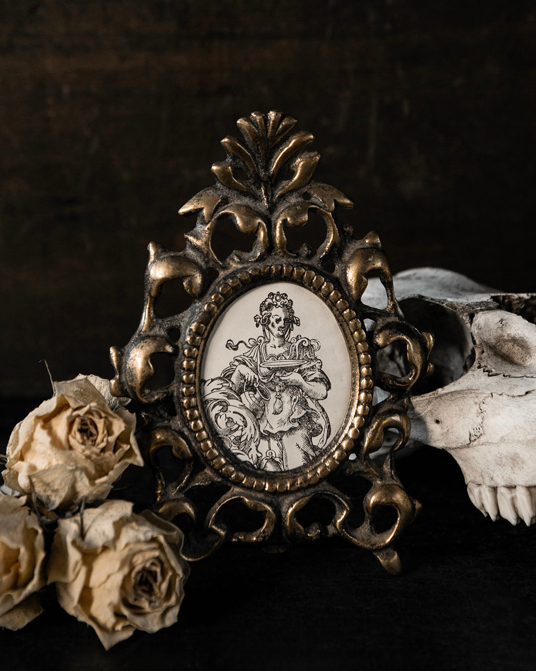 Ornate Brass Frame