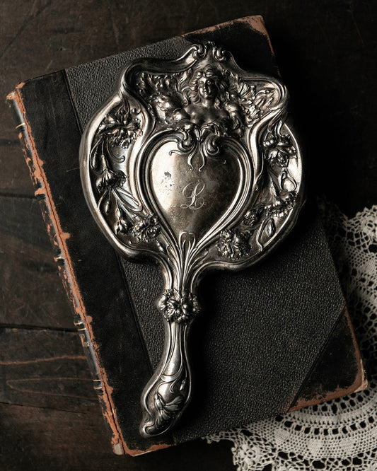 Antique Hand Mirror