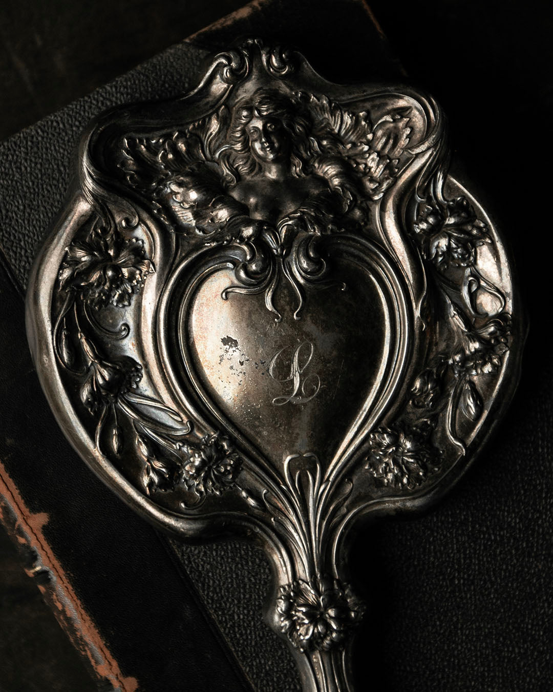 Antique Hand Mirror
